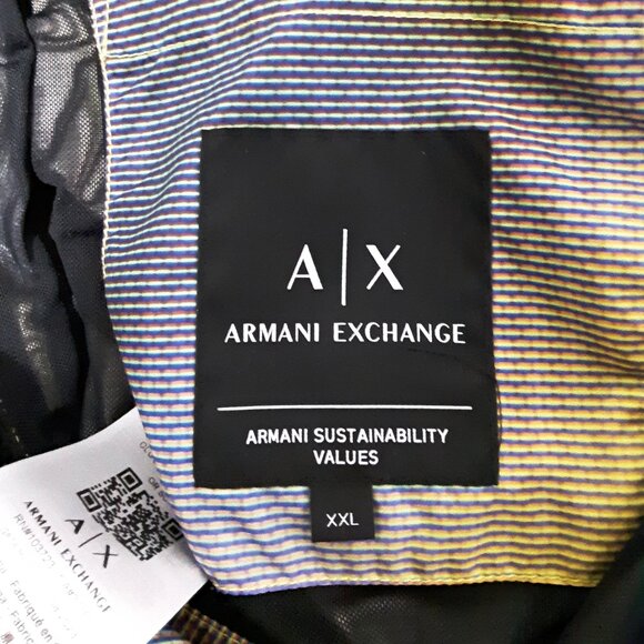 Men's ARMANI EXCHANGE Fashion Hoodie, Sz. XXL - Picture 3 of 5